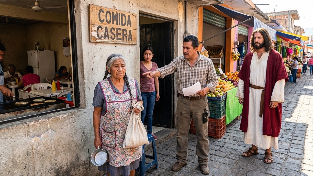 CORRIÓ A SU JEFECITA POR SU ESPOSA... Y JESÚS LE ENSEÑÓ UNA LECCIÓN BIEN DURA