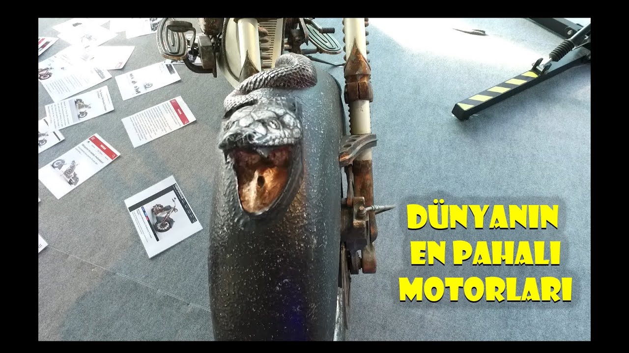 D&uuml;nyanın en pahalı motorları!
