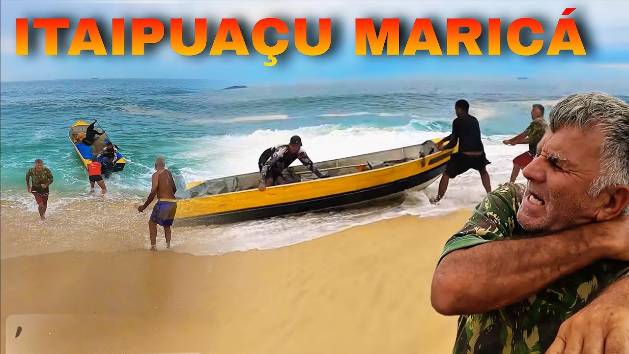 Itaipuaçu: Quando o céu fecha a pescaria MUDA TUDO! 😱🎣🌥️