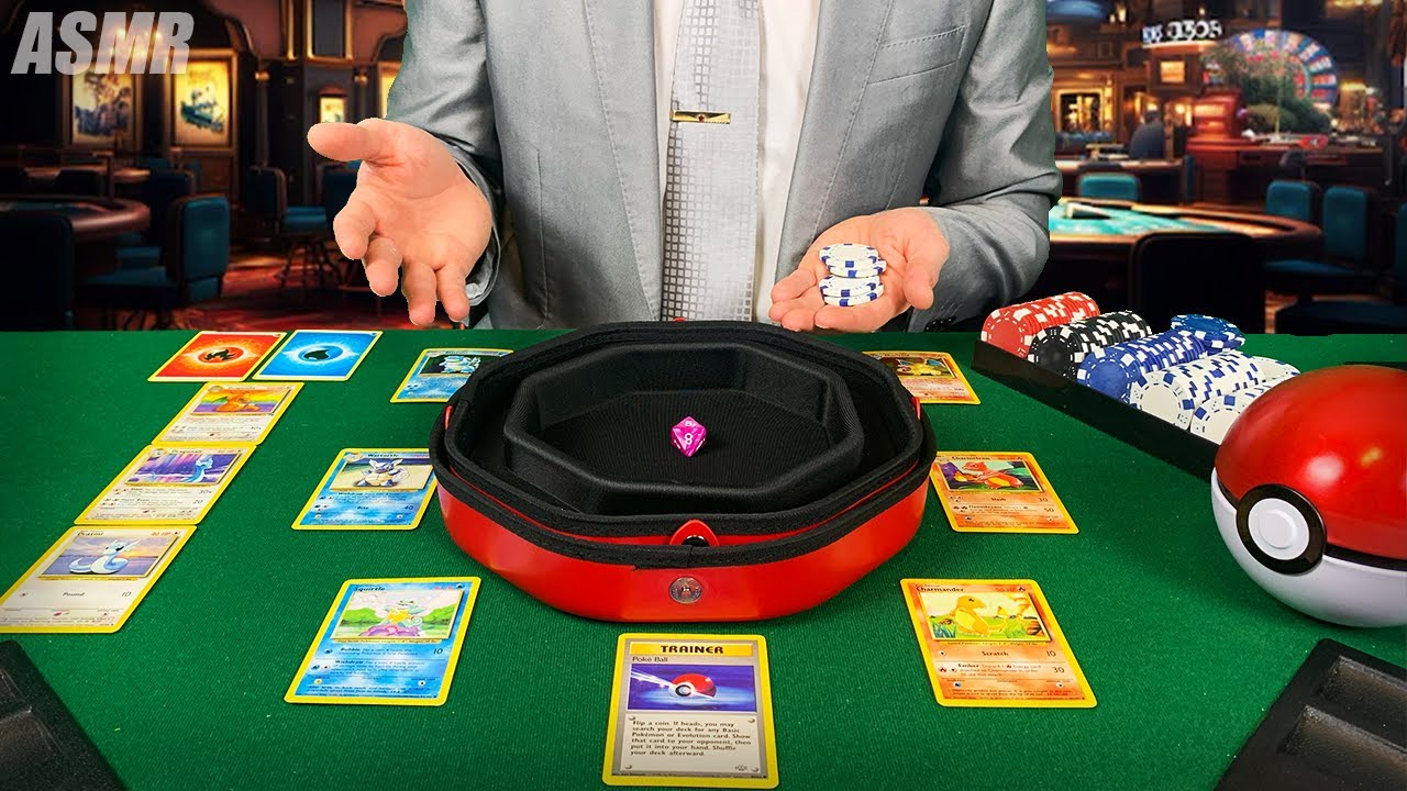 [ASMR] 🎲 Pokémon Roulette Casino Game Roleplay | Soft Spoken