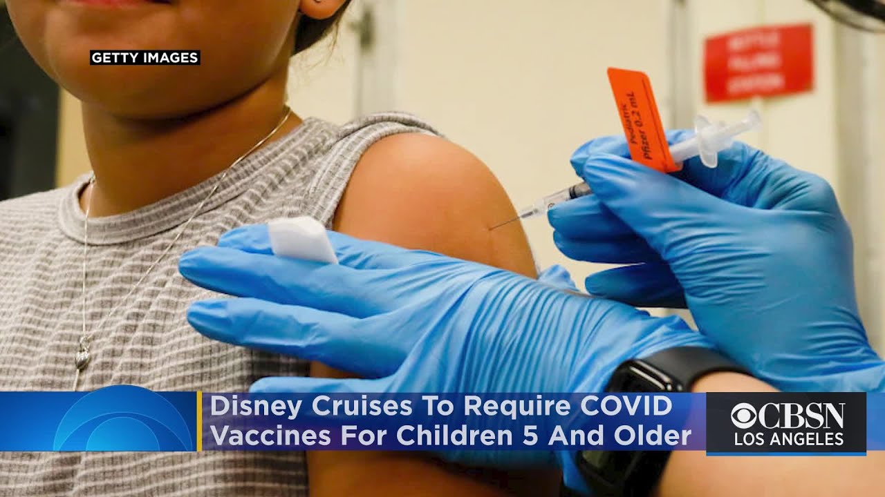 Disney Cruises To Require COVID Vaccines For Children 5 And Older
