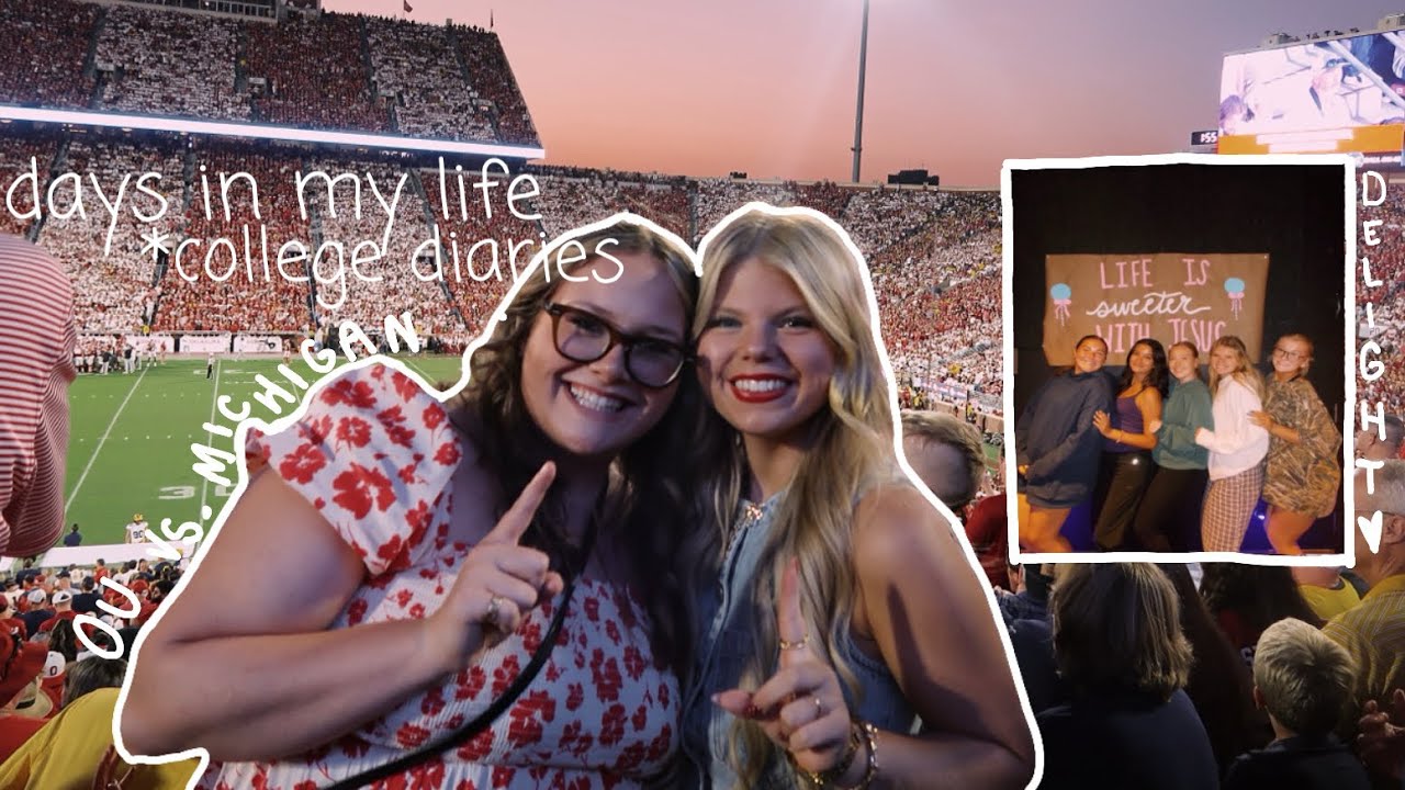 a few days in my life in COLLEGE | UNIVERSITY OF OKLAHOMA *college diaries 