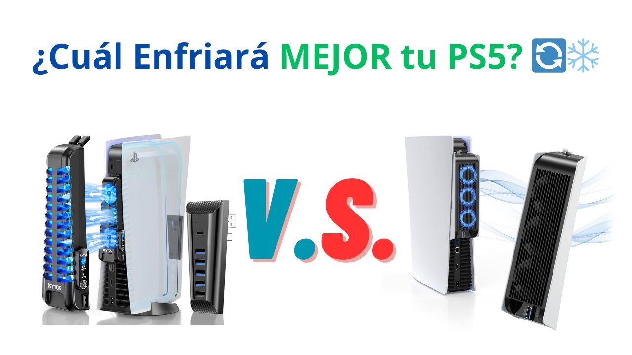 👀 Ventilador de REFRIGERACIÓN para PS5 | ¿KIWIHOME o Kytok? | La Elección IDEAL para tu Consola 🌬️🎮
