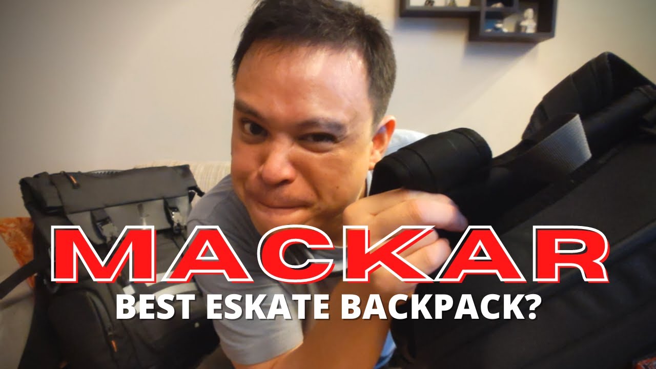 Mackar Electric Skateboard Backpack Review: Best Eskate Backpack?