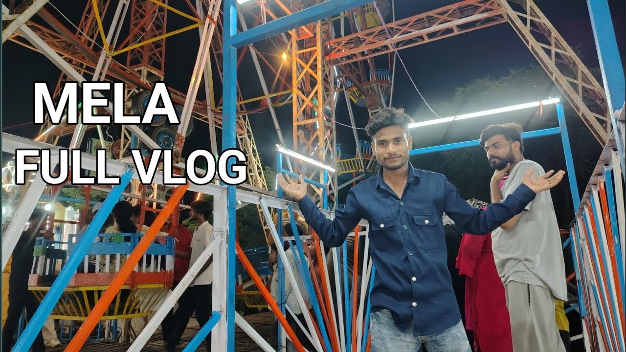 Ham Gaye Mele Me Ghumne Full Vlog @SurajArya001 Phone bi Tutne se Bach Gaya😱