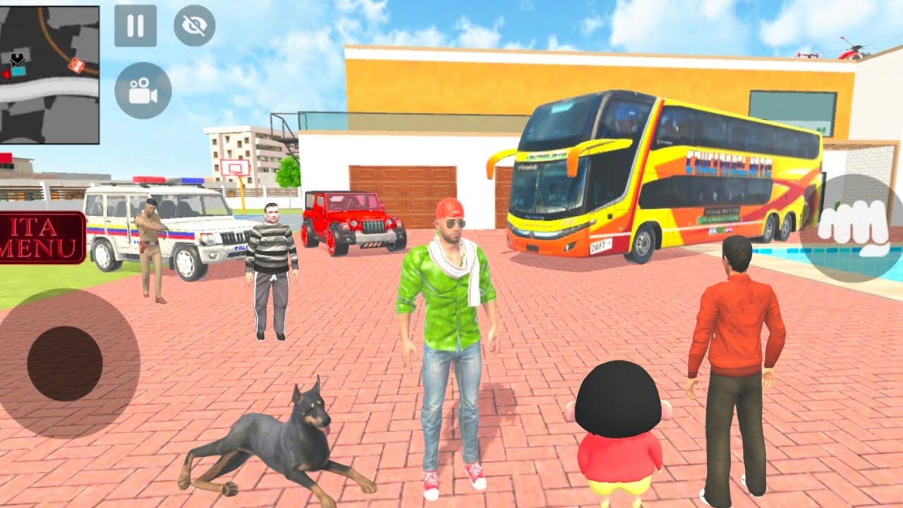 Chacha Ji ke Liye Bus Purchase Krli in Indian Theft Auto Simulator Game 