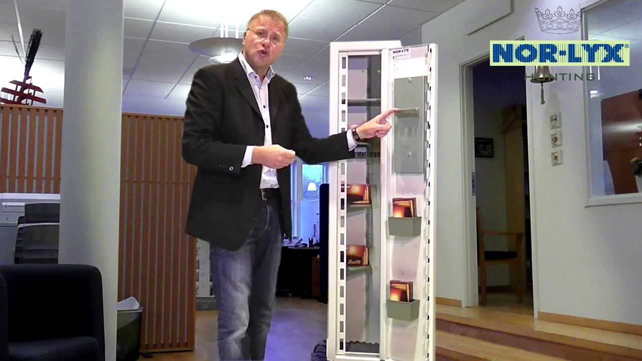 Vapenskåp Jägarexamenspaket HL5 för 2-5 vapen från NOR-LYX (Norlyx) SS3492