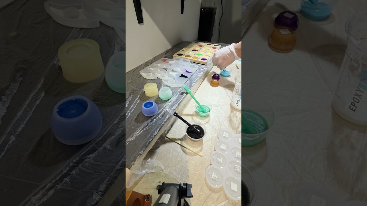 Epoxy Resin -- Book Page Holders