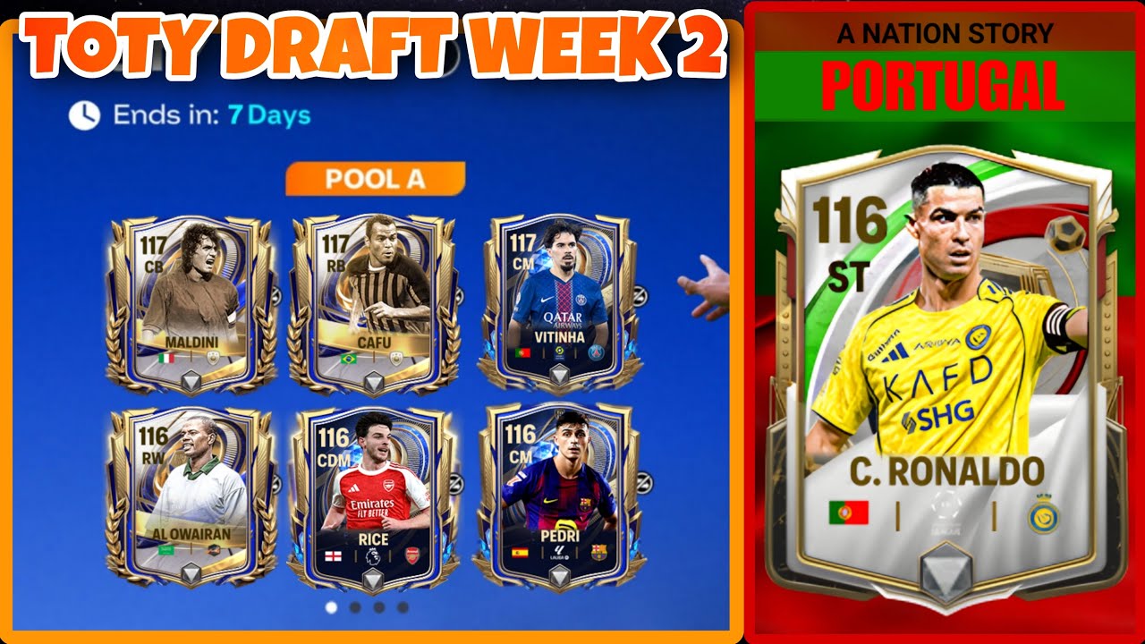 TOTY WEEK 2 DRAFT POOL A CONFIRMED || A Nation Story Portugal coming   