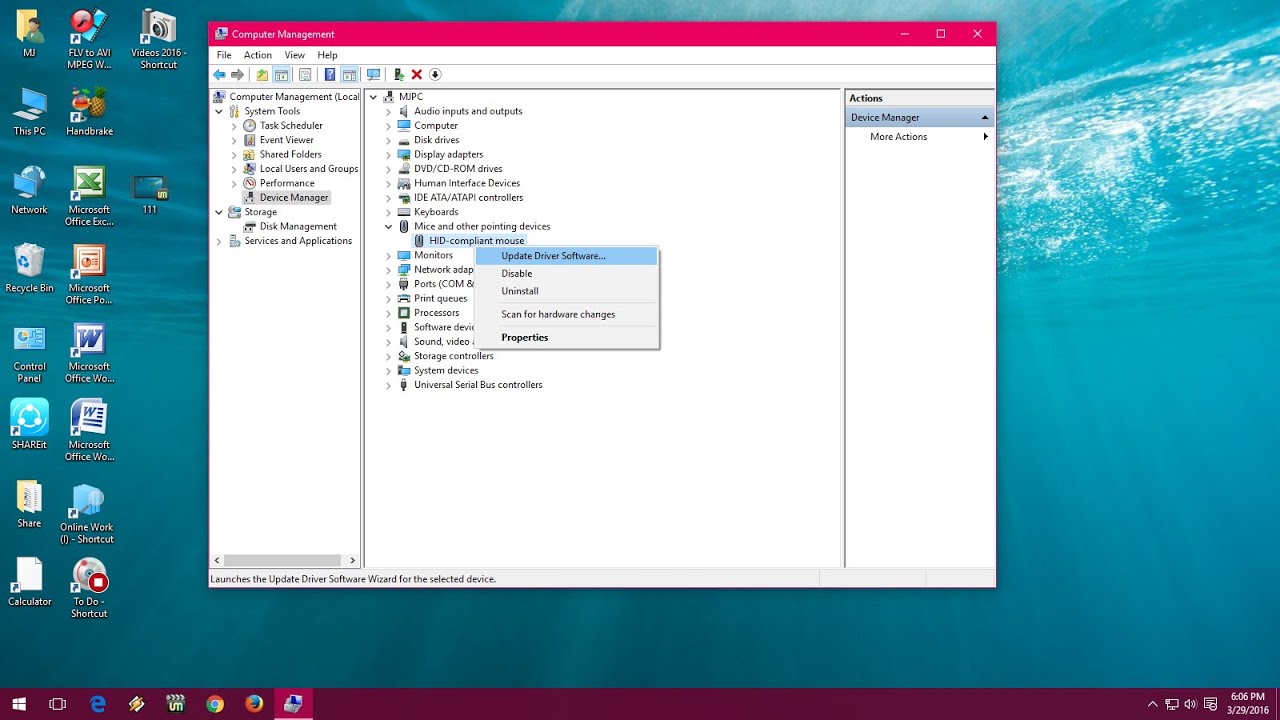 How to Fix Mouse Not Working Problem in Windows PC (Windows 7/8.1/10)
