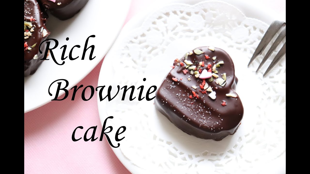 100均材料で作る「濃厚ブラウニー」の作り方：Rich BROWNIE  recipe
