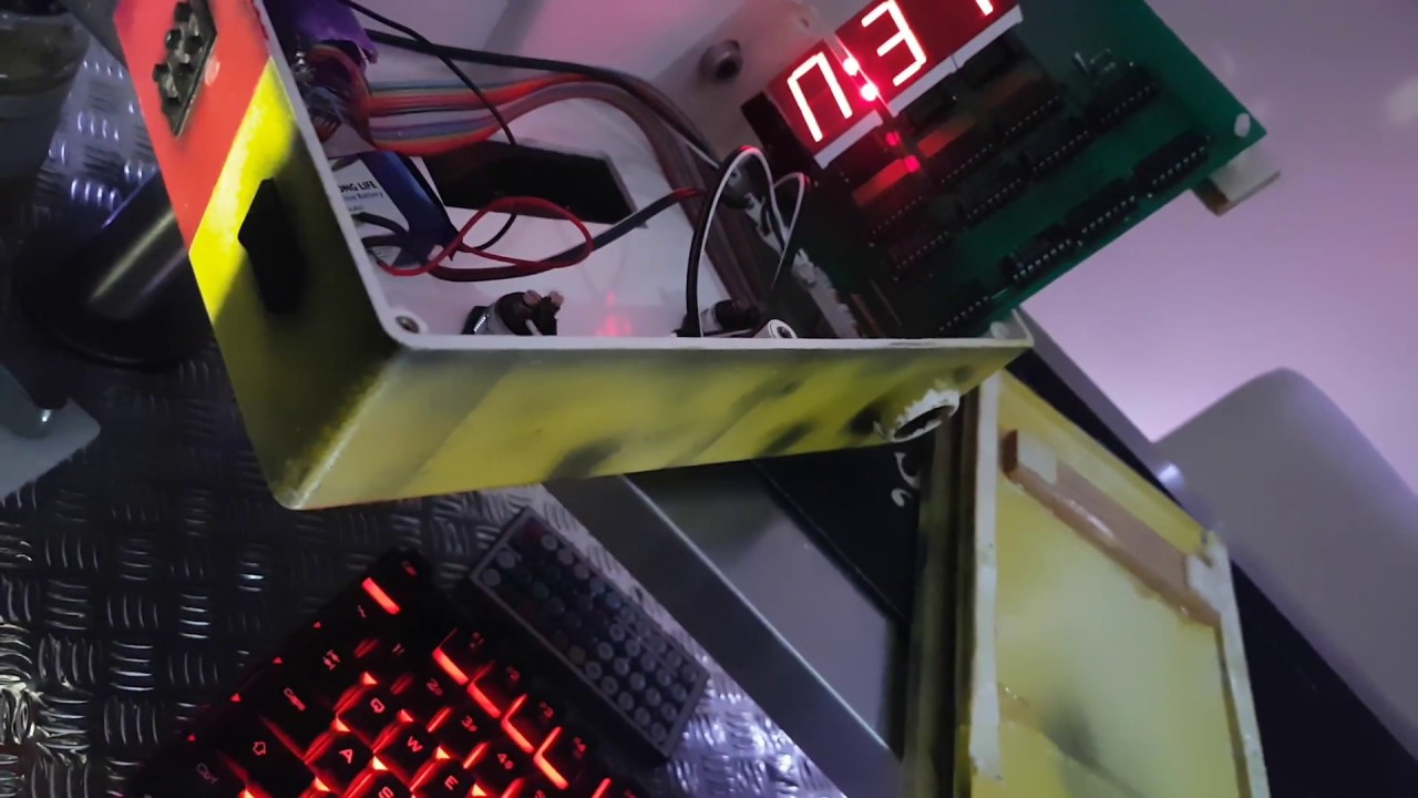 Actual Futuristic Zone timer from 90's The Crystal Maze C4 set fixed & brought back to life!!!