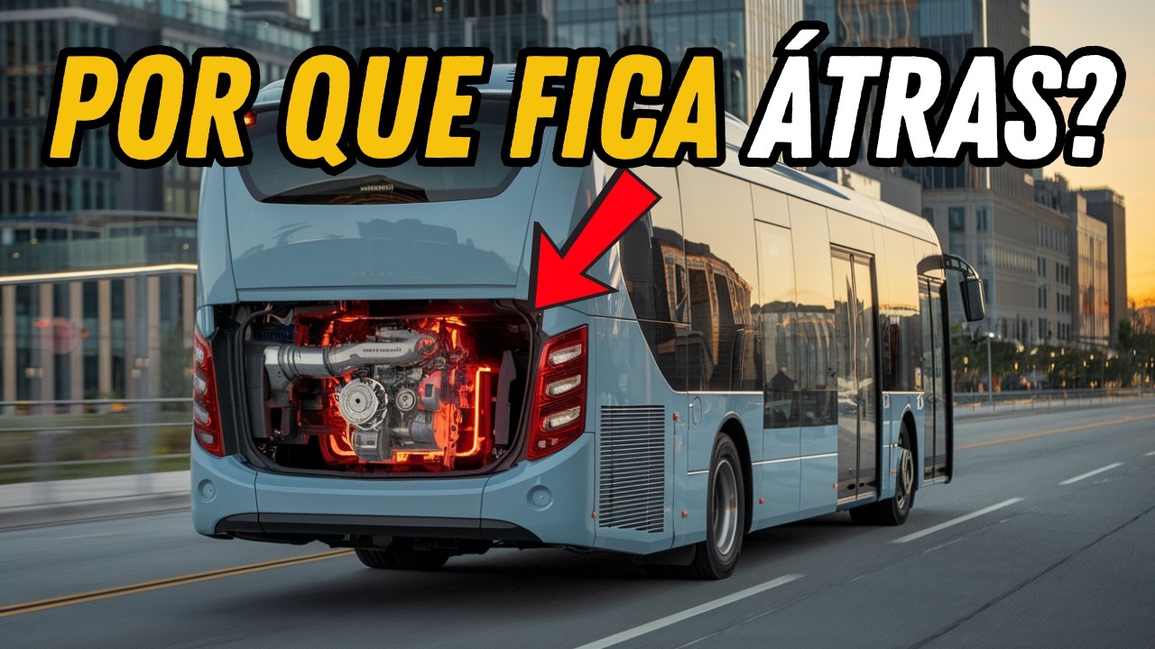 POR QUE OS ONIBÛS GRANDES TEM MOTOR TRASEIRO? VOCÊ NÃO VAI ACREDITAR!