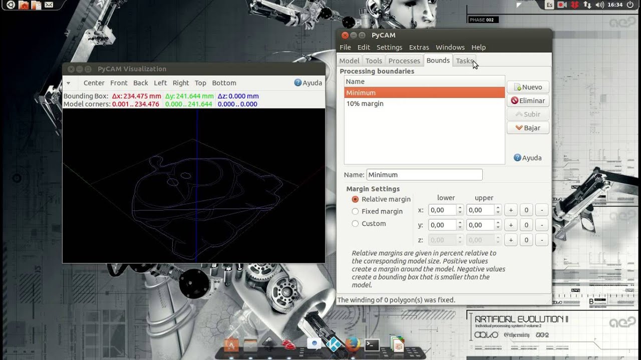 convierte jpg a gcode con pycam