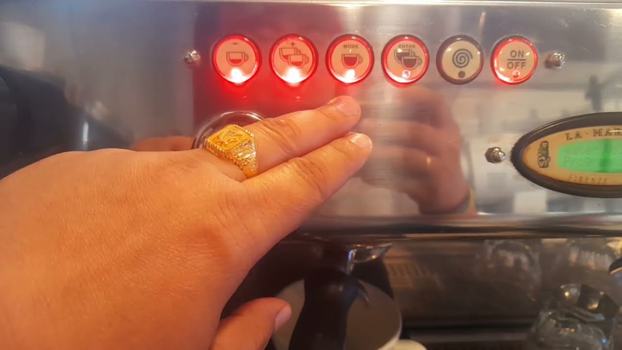 How to Calibrate Lamarzocco GB5 espresso machine 