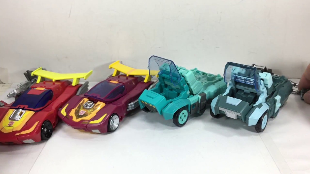 Transformers Legends Targetmaster Hot Rod and Kup Takara Chefatron Review
