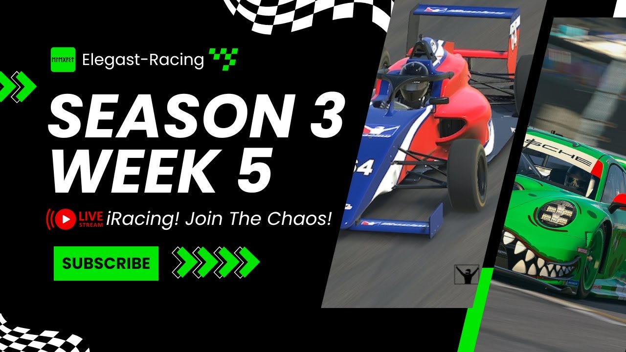 iRacing! Simracing Live Race!