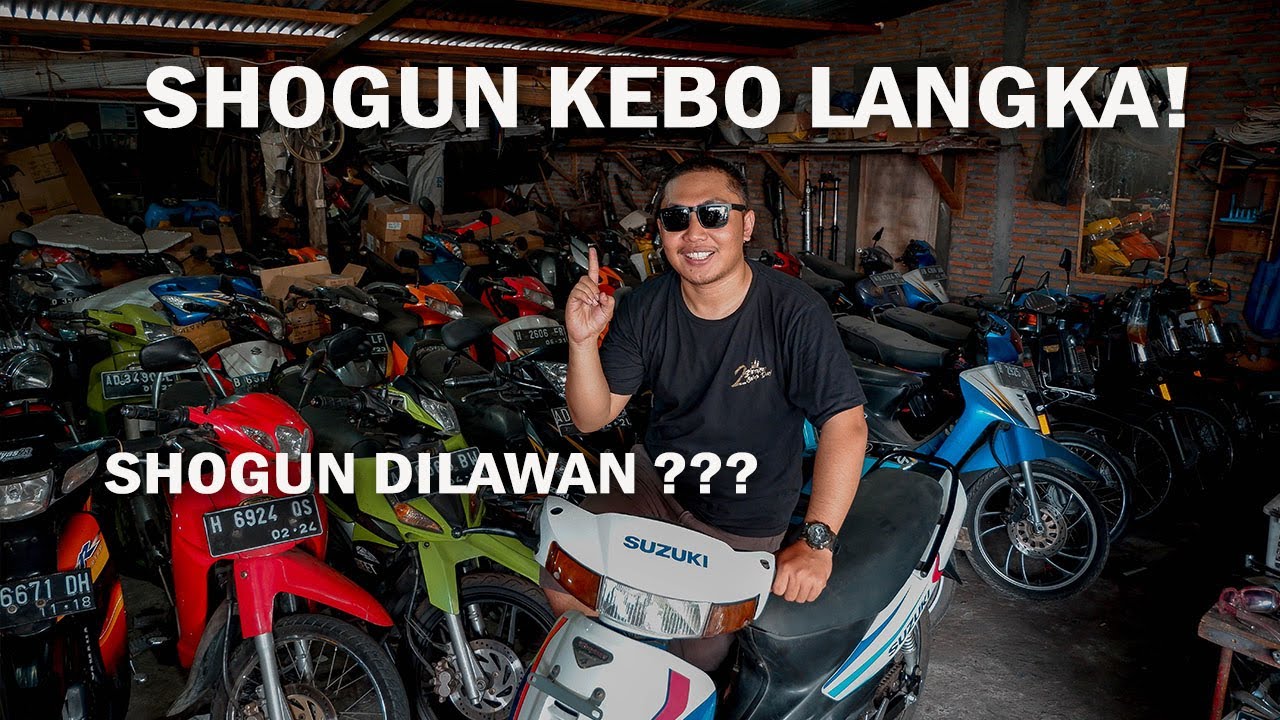 MENGAPA SUZUKI SHOGUN KEBO LANGKA? BUKAN TORNADO GS ATAU SATRIA RU
