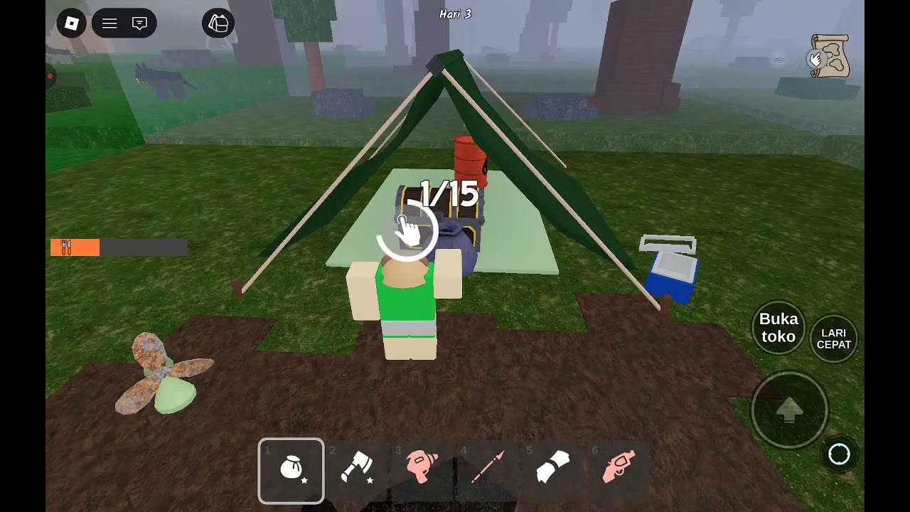 Main 99 night in the forest selama 254 hari (ROBLOX)