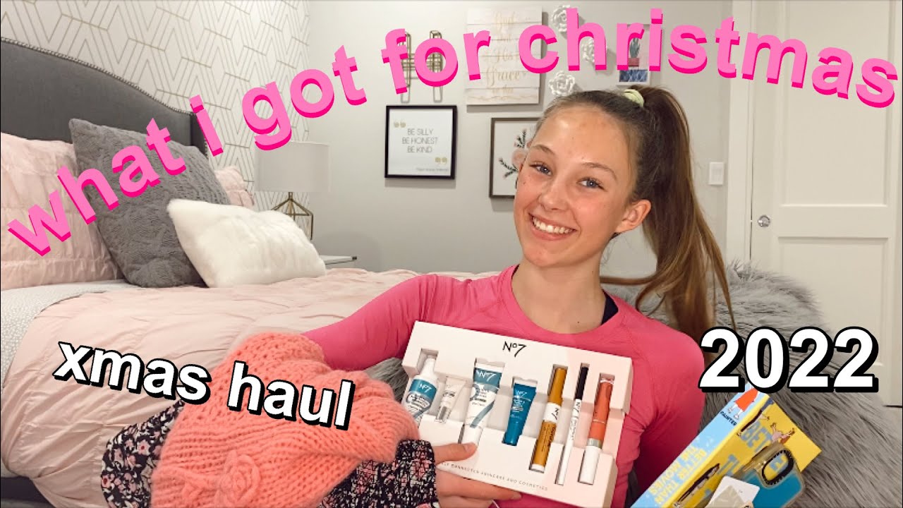 WHAT I GOT FOR CHRISTMAS 2022 | xmas haul