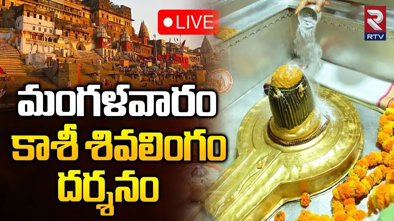 Kashi Shivalingam Darsham🔴LIVE : మంగళవారం కాశీ శివలింగం దర్శనం | Kashi Vishwanath Temple | RTV