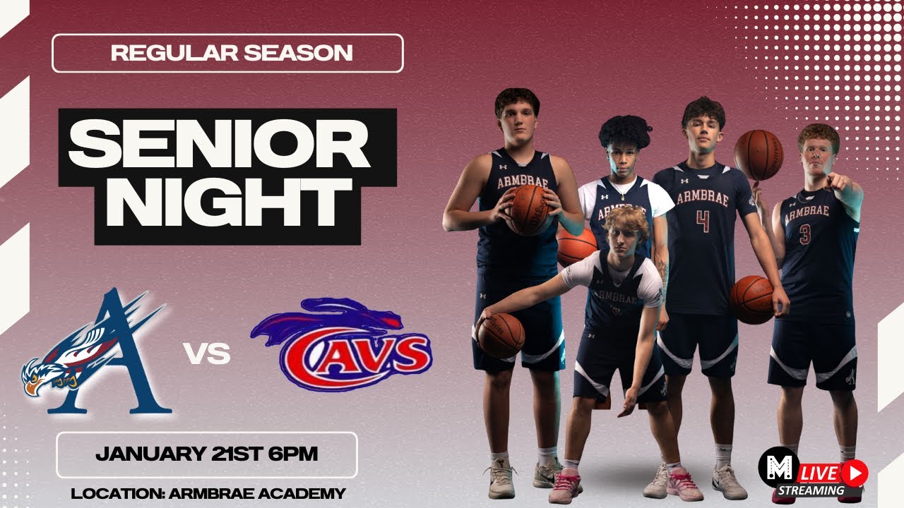 Cole Harbour vs Armbrae  - Senior Night Regular season January 21st 2026 boys