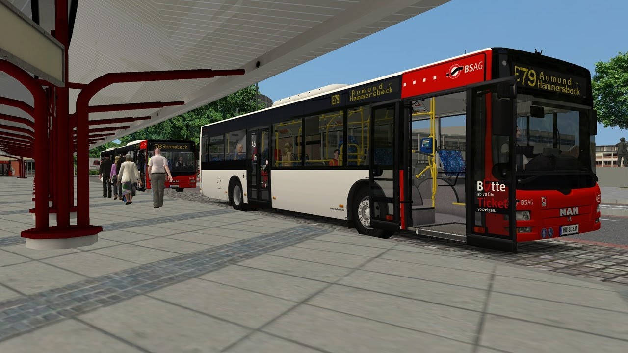 OMSI 2 - Bremen-Nord - Ligne 79 - MAN Lion's City A37