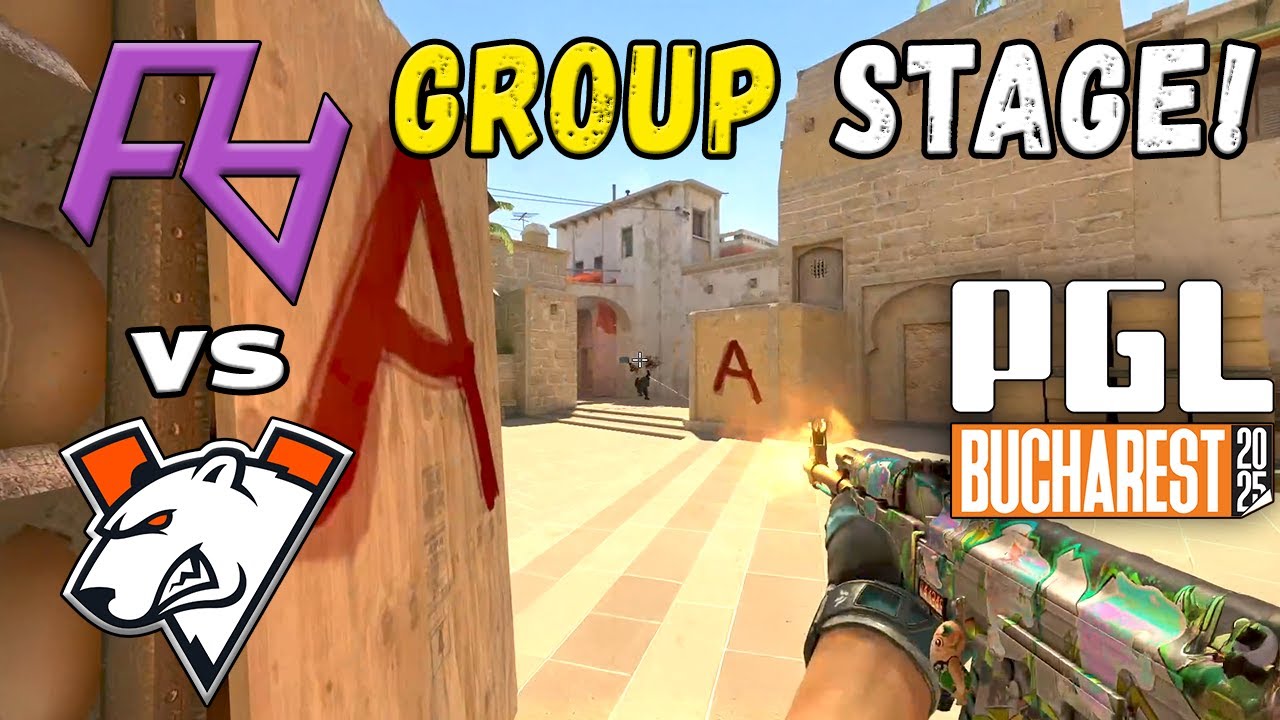 FIRST MATCH! Virtus.pro vs Rare Atom – HIGHLIGHTS - PGL Bucharest 2025 | CS2