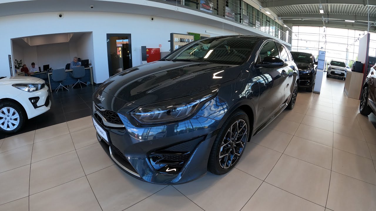 Kia Proceed [1.5 T-GDI 160KM 7DCT] wersja GTLine+TEC+PRE+PNS | kolor Dark Penta Metal | 4K