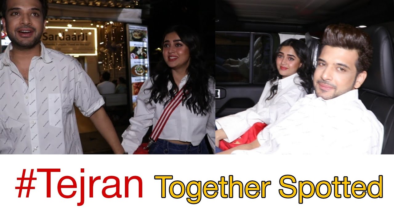 #tejran Spotted Together | Tejaswi Prakash & Karan Kundra Looking Beautiful Together