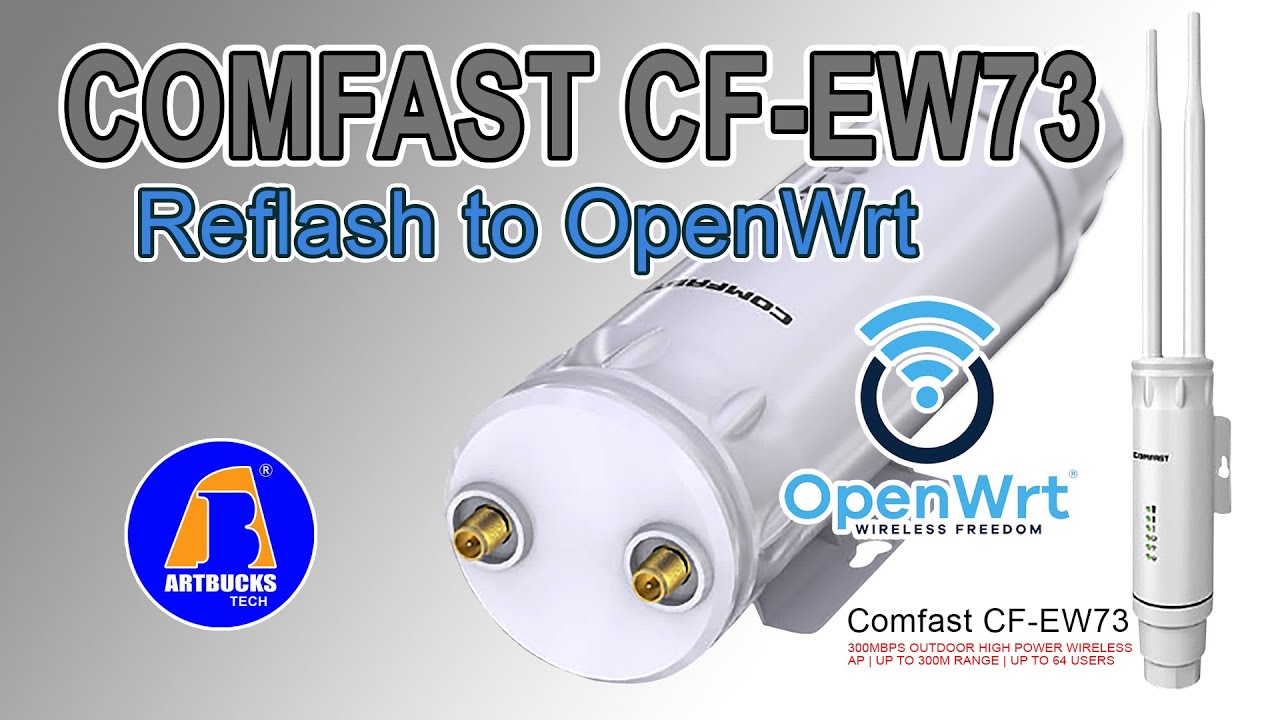 COMFAST CF-EW73 | Reflash to OpenWrt | Pisowifi Access Point  [ Tagalog ]