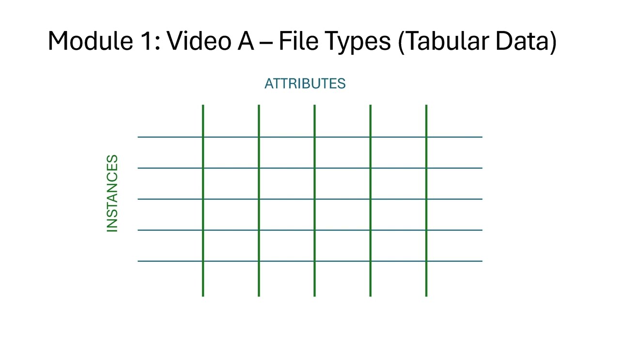 Tabular Data - Opening Data Files in Excel (.xlsx, .csv, .dat, & .txt) - Module 1 Data Wrangling: A