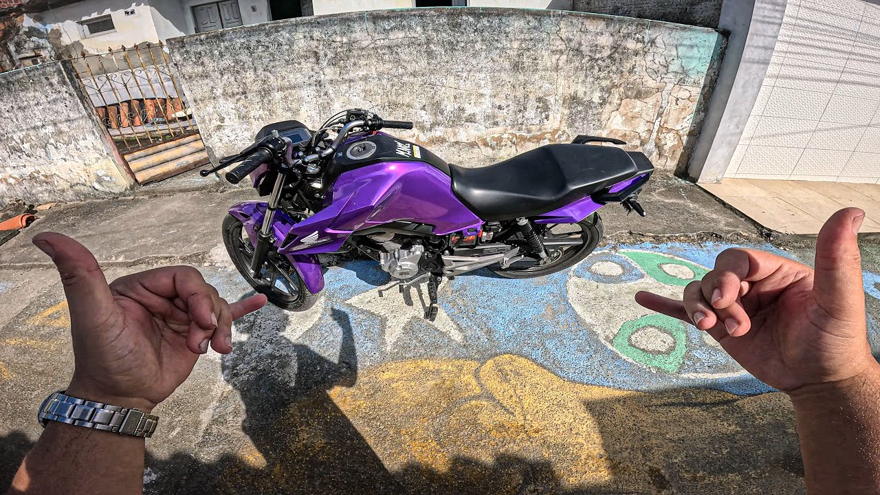 ESSA &Eacute; MELHOR MOTO FAN 160 A MAIS BRABA ACOMPANHA