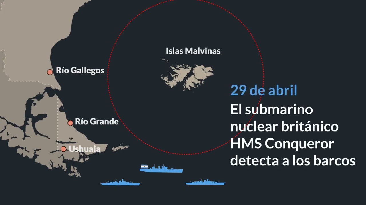 Hundimiento del ARA General Belgrano en la guerra de Malvinas