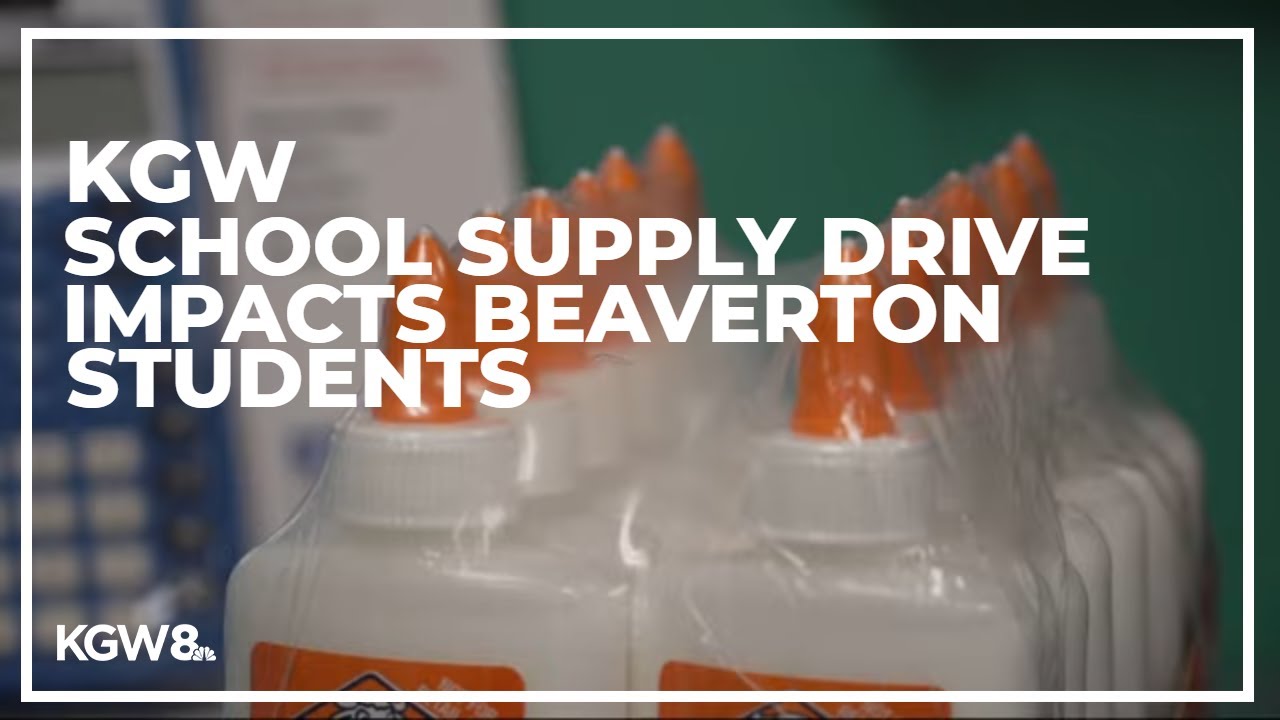 How the KGW School Supply Drive impacts Beaverton students