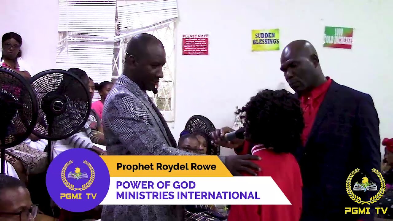Multiple Deliverances /Teachings/ Prophetic Ministry/ Prophet Roydel Rowe/ PGMI Tv.