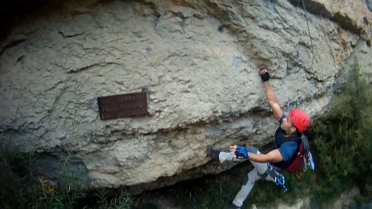 Via Ferrata Feliz Navidad (octubre 2013)