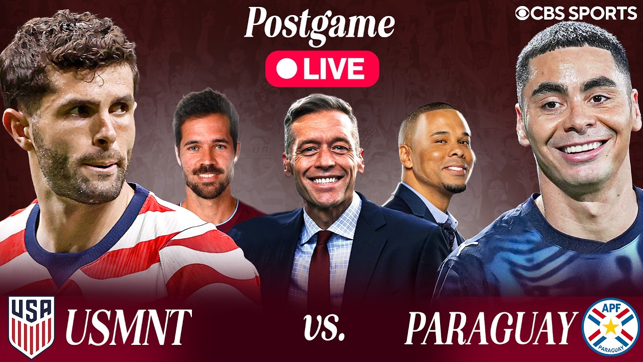 USMNT vs Paraguay LIVE Halftime BREAKDOWN | 2026 World Cup Group D Opener