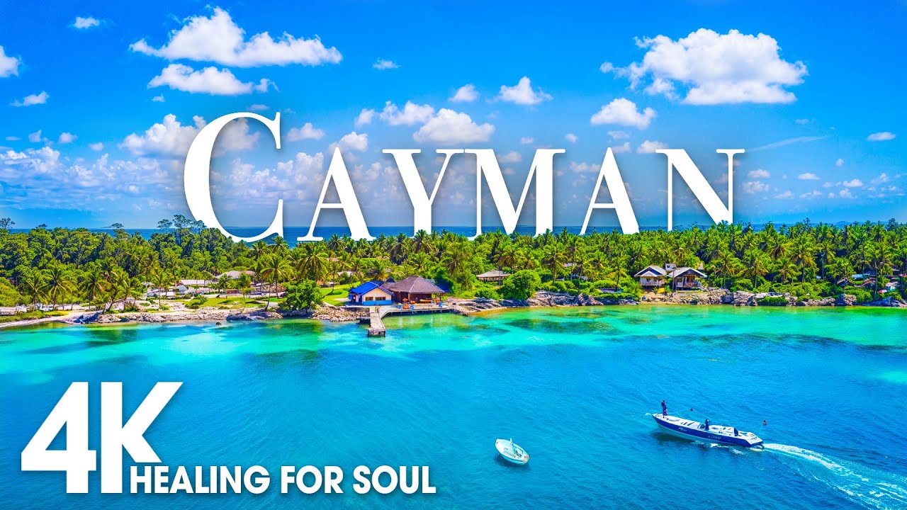 CAYMAN ISLANDS 4K Video (UHD) Unbelievable Beauty | Scenic Relaxation Film With Calming Music