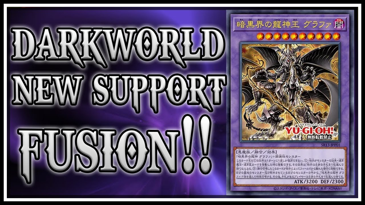 AFTER 10 YEARS! New Darkworld Support! Devil's Gate Structure Deck!!
