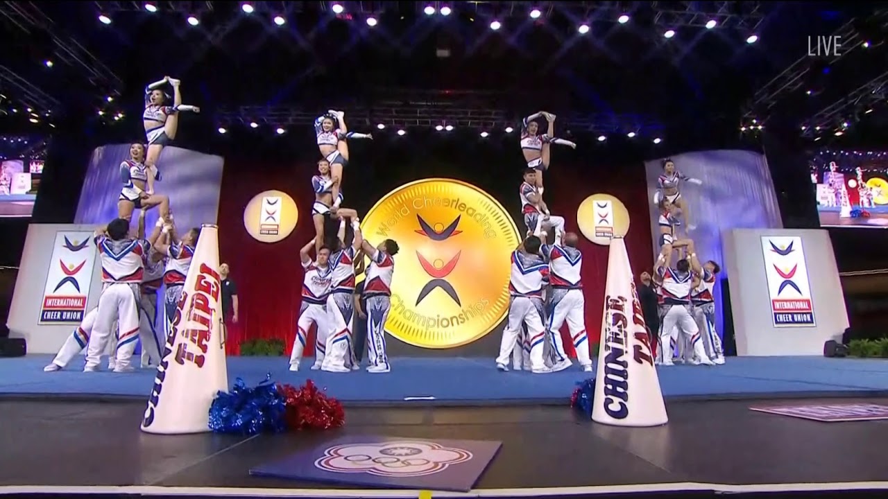 Team Chinese Taipei (Coed Premier) - 2018 ICU WORLD CHEERLEADING CHAMPIONSHIP 中華隊 - 2018世界盃啦啦錦標賽(決賽)