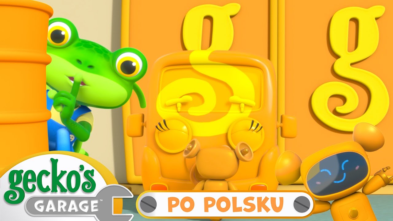 Zabawa w kolorowego chowanego | Warsztat Gekona | Bajka dla dzieci po polsku | @GeckosGaragePoPolsku