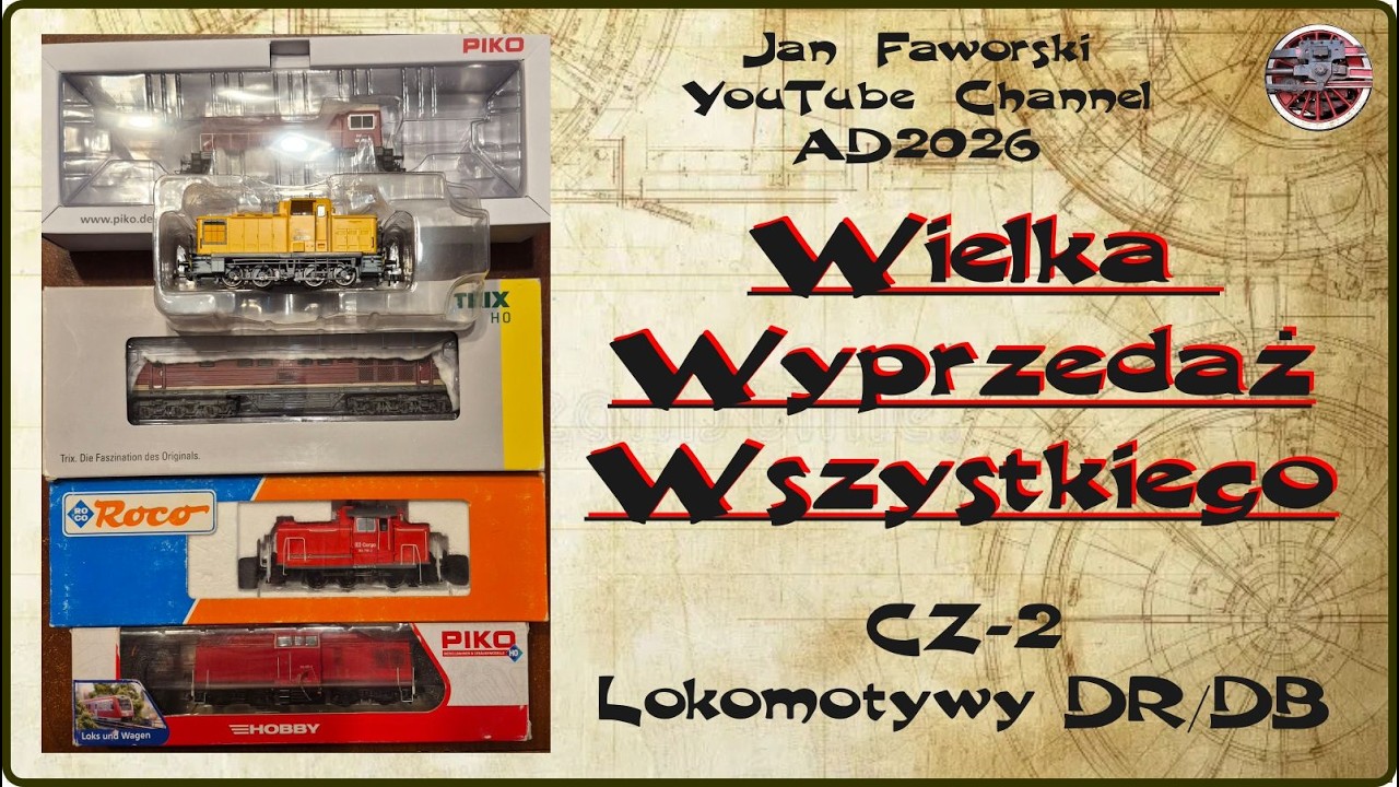 Wielka Wyprzedaż Wszystkiego... (cz-2) Lokomotywy DR/DB...