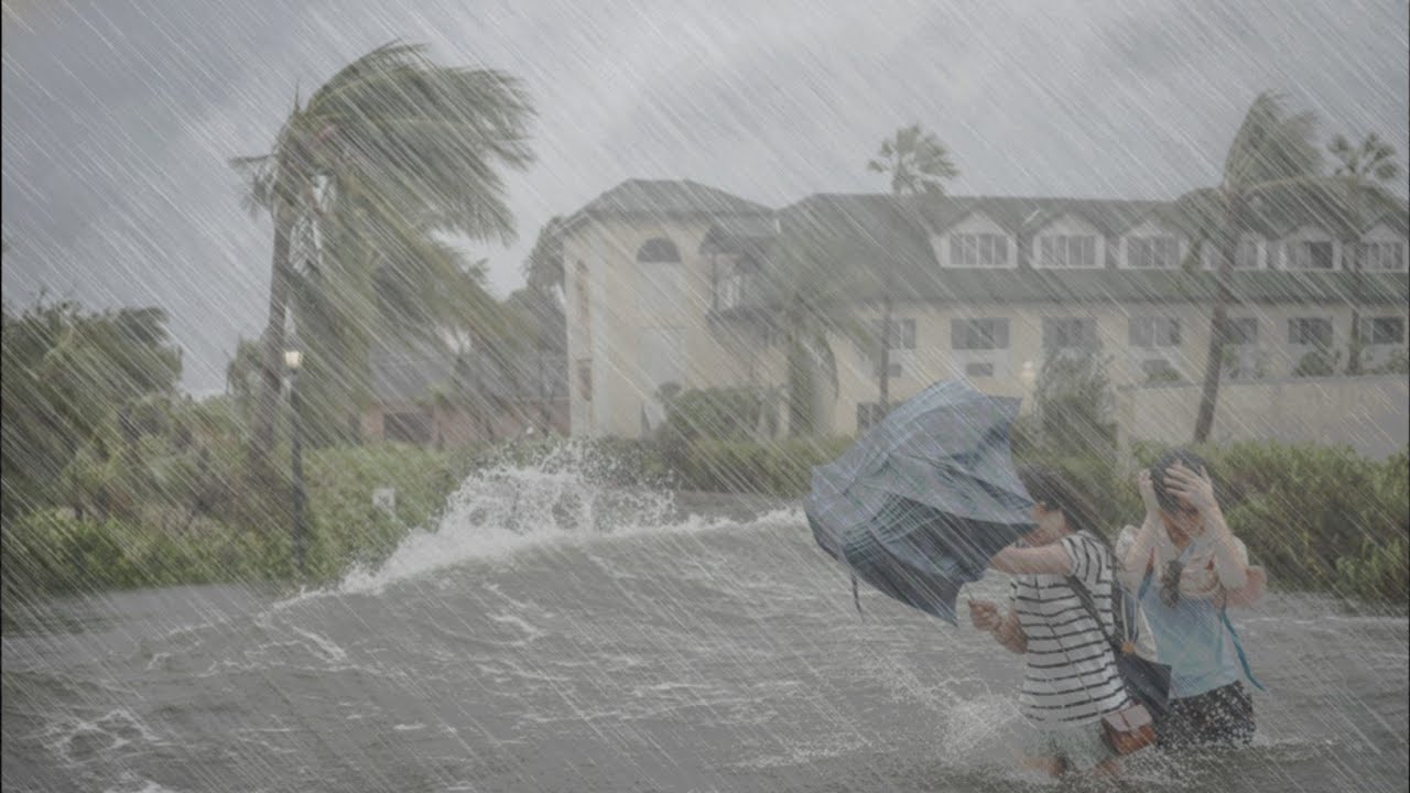 Asia Washed Away! Earth's Most Powerful Giant Rainstorm Destroys Village Life