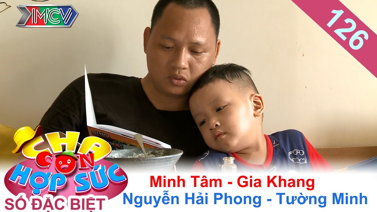 CHA CON HỢP SỨC | Tập 126 FULL | Nguyễn Hải Phong - Vũ Minh Tâm thi tài kể chuyện cho con | 031216