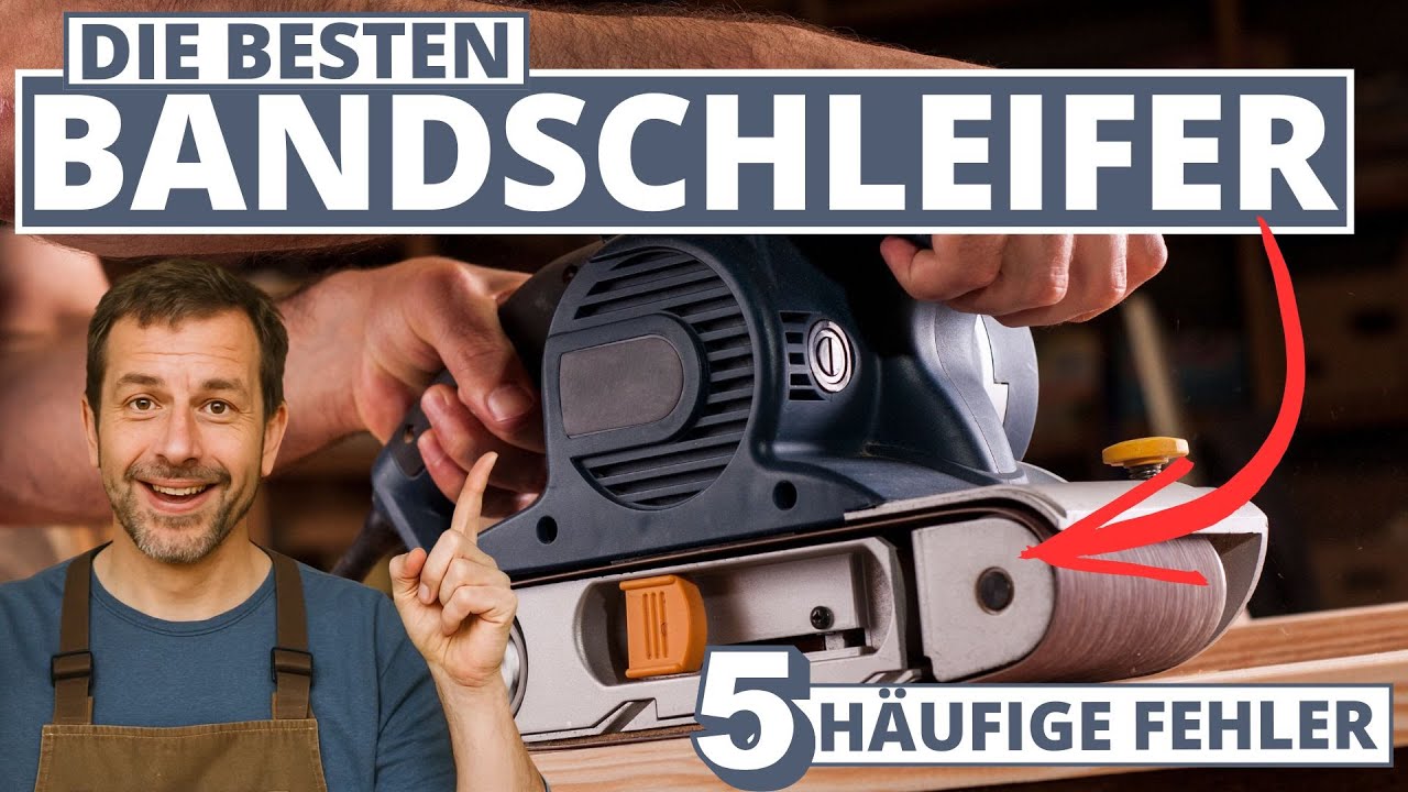 Bester Bandschleifer - 5 Fehler beim Kauf