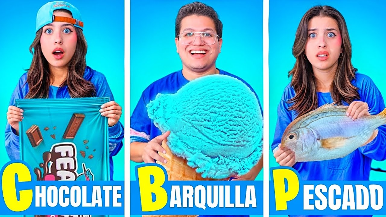 EL ULTIMO EN COMER AZUL EN ORDEN ALFABETICO GANA