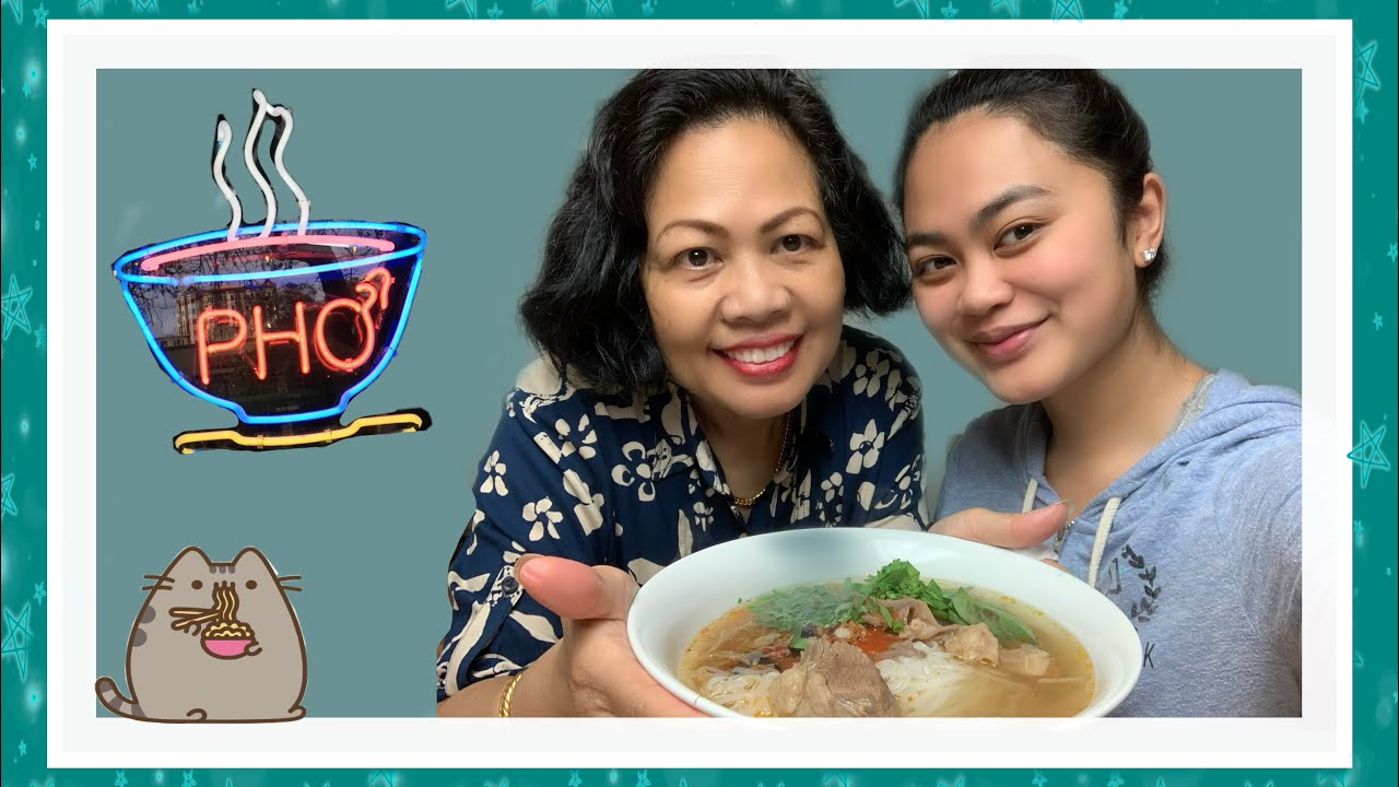 How to Make Phở (Kuy Teav/Kathiew) | Cooking with Mama