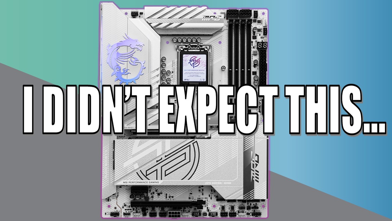 MSI Z890 Edge TI WiFi Review - A Great Motherboard With some Surprises!