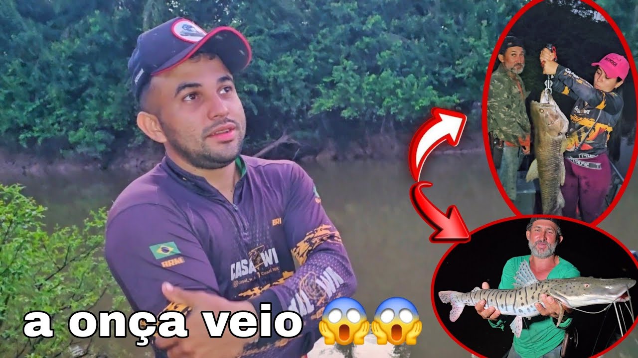 VLOG DE 1 HORA. A Onça apareceu e o DEVA tremeu na base. Nossa aventura.